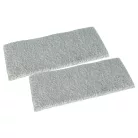 VHBW Window Cleaner Wiping Cloth for Vorwerk Kobold VG100, GC100, MF100, VG100+ - 2 pcs