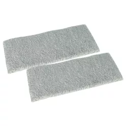   VHBW Window Cleaner Wiping Cloth for Vorwerk Kobold VG100, GC100, MF100, VG100+ - 2 pcs