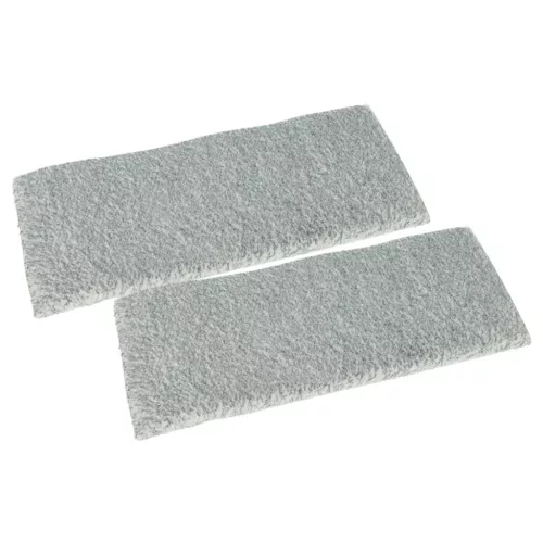 VHBW Window Cleaner Wiping Cloth for Vorwerk Kobold VG100, GC100, MF100, VG100+ - 2 pcs