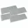 VHBW Window Cleaner Cloth Vorwerk Kobold VG100, GC100, MF100, VG100+ - 4 pcs