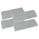 VHBW Window Cleaner Cloth Vorwerk Kobold VG100, GC100, MF100, VG100+ - 4 pcs