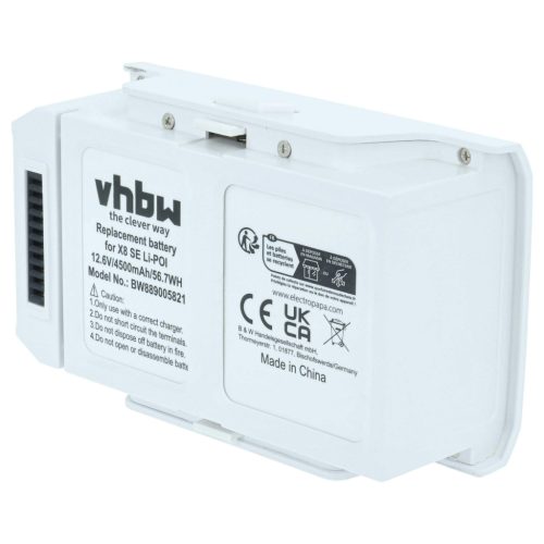 VHBW Drón Akkumulátor Xiaomi - 4500 mAh 12,6 V Li-polymer
