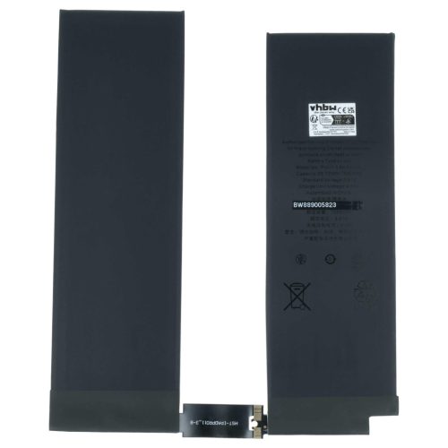 VHBW Tablet Akku Apple A2224 - 7540 mAh 3,81 V Li-Ion