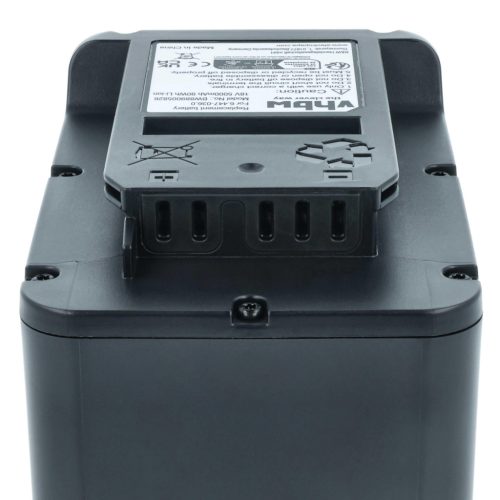 VHBW Akkumulátor 2.445-034.0, 6.447-036.0 - 5000 mAh 18 V Li-Ion