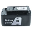 VHBW Akkumulátor 2.445-034.0, 6.447-036.0 - 5000 mAh 18 V Li-Ion