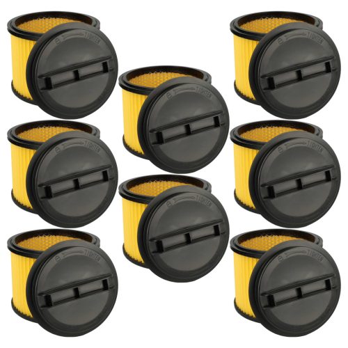 VHBW Vacuum Cleaner Filter Einhell 23.424.25, 23.421.75, 23.421.67 - 8 pcs