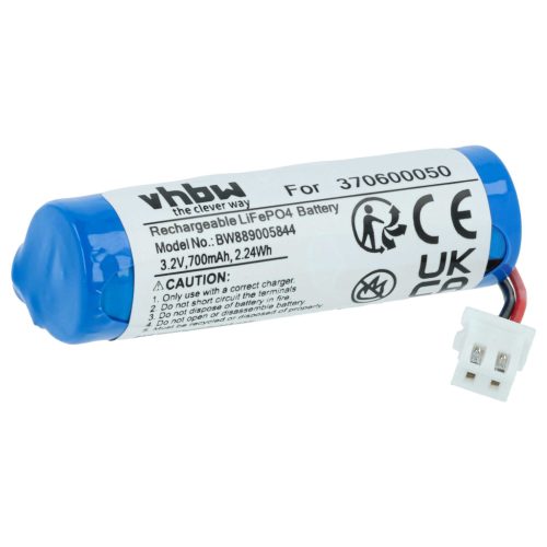 VHBW Modellkészítő eszköz Akkumulátor Carrera 370600050 - 700 mAh 3,2 V LiFePO4