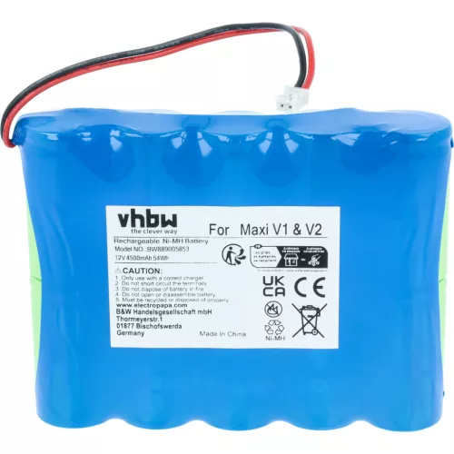 VHBW LED Lamp Battery ApeLight Maxi - 4500 mAh 12 V NiMH