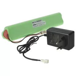   VHBW Charger and Battery Velux 946933, 946930 - 2500 mAh 10.8 V NiMH