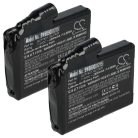 VHBW Motorcycle Glove Battery Glovii GLP7421, GLI7426 - 2000 mAh 7.4 V Li-Ion