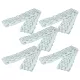 VHBW Window Cleaner Head Cover 2.633-100.0 - 10x Microfiber Covers