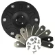 VHBW Lawn Mower Accessory Set Segway Navimow i105E, i108E, i110n - Black