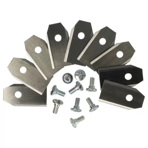 VHBW Lawn Mower Accessory Set Segway Navimow i105E, i108E, i110n - Black