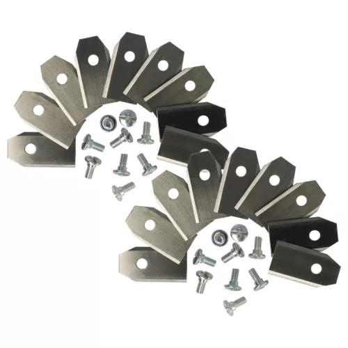 VHBW Rasenmäherklinge als Ersatz für Arnold AR1 - Stahl, Silber