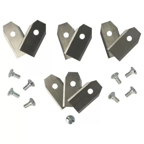 VHBW Rasenmäherklinge als Ersatz für Arnold AR1 - Stahl, Silber