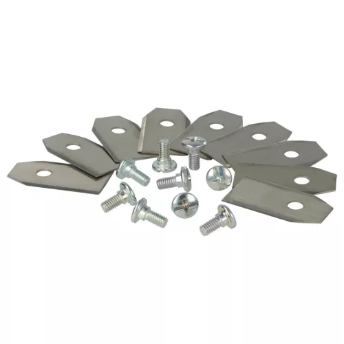 VHBW Rasenmäherklinge als Ersatz für Arnold AR1 - Stahl, Silber