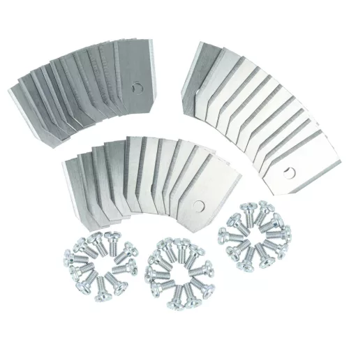 VHBW Rasenmäher Zubehörset Segway Navimow i105E, i108E, i110n - Schwarz Silber