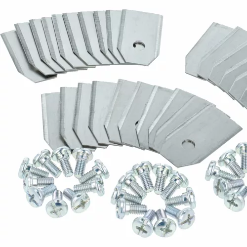 VHBW Rasenmäher Zubehörset Segway Navimow i105E, i108E, i110n - Schwarz Silber