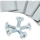 VHBW Rasenmäher Zubehörset Segway Navimow i105E, i108E, i110n - Schwarz Silber