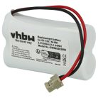 VHBW Kabelloser Telefon Akku Memorex BP-904, BT-904 - 600 mAh 2,4 V NiMH