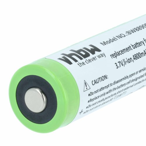 VHBW Zseblámpa Akkumulátor 2S1P, 502262 - 4800 mAh 3,7 V Li-Ion