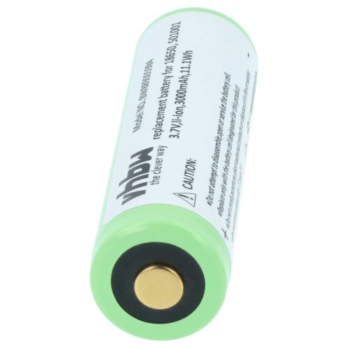 VHBW Taschenlampenakku Ledlenser 501001 - 3000 mAh 3,7 V Li-Ion