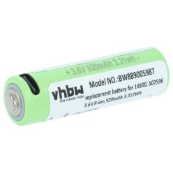   VHBW Taschenlampenakku Ledlenser 502596 - 920 mAh 3,6 V Li-Ion