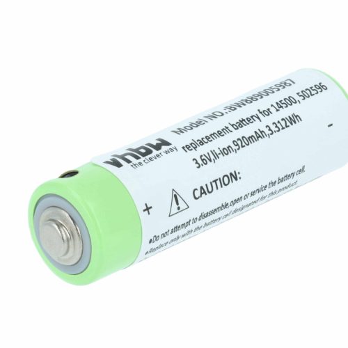 VHBW Taschenlampenakku Ledlenser 502596 - 920 mAh 3,6 V Li-Ion