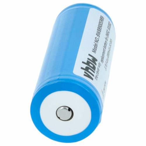 VHBW Taschenlampenakku Ledlenser 501002, 04058205009263 - 5000 mAh 3,7 V Li-Ion