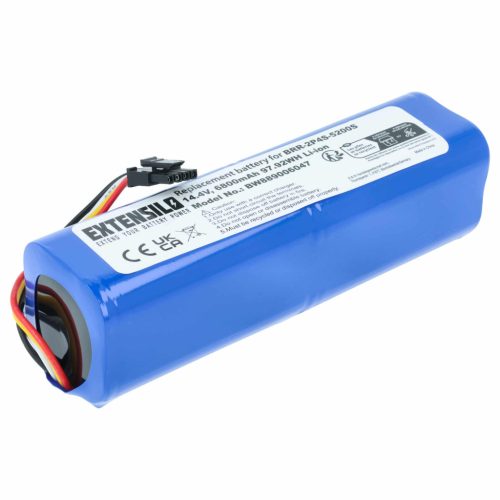 VHBW Akku Xiaomi STYTJ01ZHM, BRR-2P4S-5200S, P2008-4S2P-MMBK - 6800 mAh 14,4 V Li-Ion