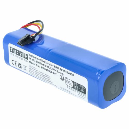 VHBW Akku Xiaomi STYTJ01ZHM, BRR-2P4S-5200S, P2008-4S2P-MMBK - 6800 mAh 14,4 V Li-Ion