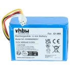 VHBW Akku für Ecovacs 201-2201-0903, 201-2325-010, 201-2325-0104, S21-LI-185-5800 - 4000 mAh 18,5 V Li-Ion