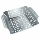 VHBW Grill Kosár - Rozsdamentes acél, mosogatógépben mosható