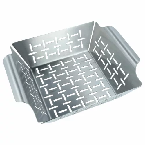 VHBW Grill Kosár - Rozsdamentes acél, mosogatógépben mosható