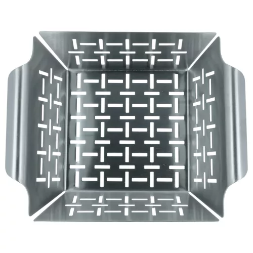 VHBW Grill Kosár - Rozsdamentes acél, mosogatógépben mosható