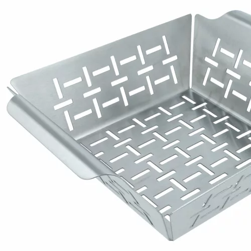 VHBW Grill Kosár - Rozsdamentes acél, mosogatógépben mosható