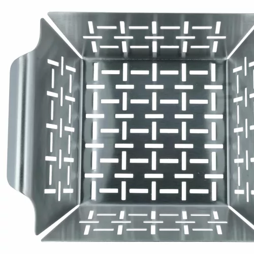 VHBW Grill Kosár - Rozsdamentes acél, mosogatógépben mosható