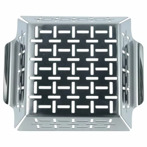 VHBW Grill Kosár - Rozsdamentes acél, mosogatógépben mosható