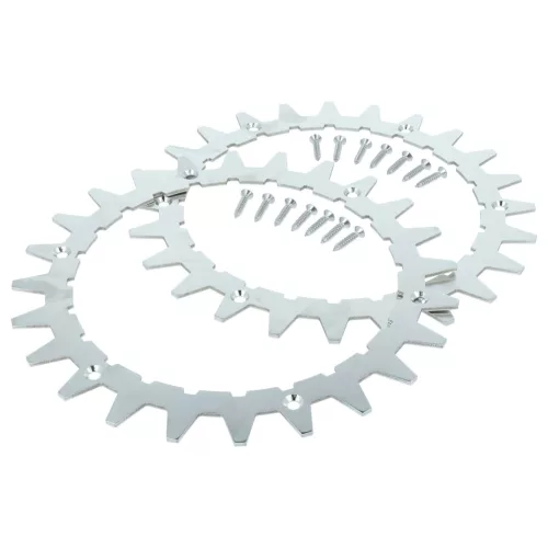 VHBW Spike for Worx WR141E Robotic Lawn Mower - Stainless Steel, 24 Teeth