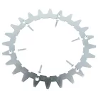 VHBW Spike for Worx WR141E Robotic Lawn Mower - Stainless Steel, 24 Teeth