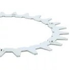 VHBW Spike for Worx WR141E Robotic Lawn Mower - Stainless Steel, 24 Teeth