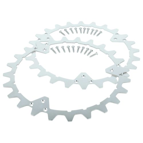 VHBW Robot Mower Spike for Husqvarna Automower 320, 420, 430X, 450X - Stainless Steel, 24 Teeth