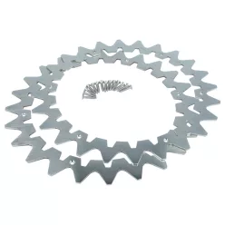   VHBW Spike Set for Segway Navimow i105E Robotic Lawn Mower - Stainless Steel