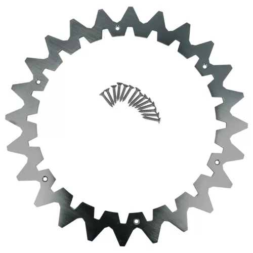 VHBW Spike Set for Segway Navimow i105E Robotic Lawn Mower - Stainless Steel