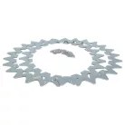 VHBW Spike Set for Segway Navimow i105E Robotic Lawn Mower - Stainless Steel