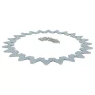 VHBW Spike Set for Segway Navimow i105E Robotic Lawn Mower - Stainless Steel