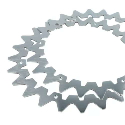 VHBW Spike Set for Segway Navimow i105E Robotic Lawn Mower - Stainless Steel