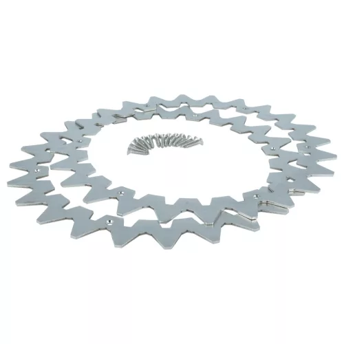 VHBW Spike Set for Segway Navimow i105E Robotic Lawn Mower - Stainless Steel