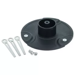   vhbw 7 részes kiegészítő készlet Gardena 5409-20 fűnyíróhoz - Fekete