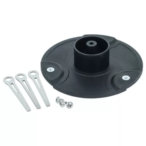 vhbw 7 részes kiegészítő készlet Gardena 5409-20 fűnyíróhoz - Fekete
